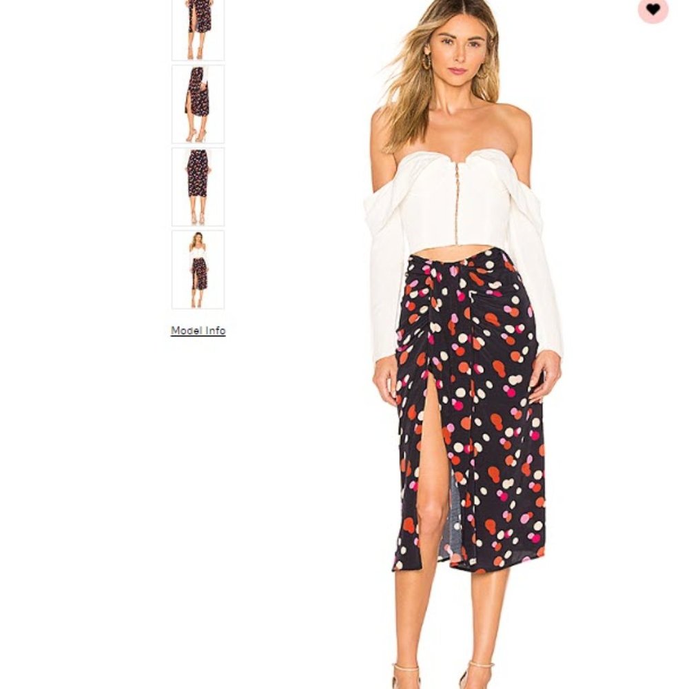 Amelie Midi Skirt Lovers + Friends